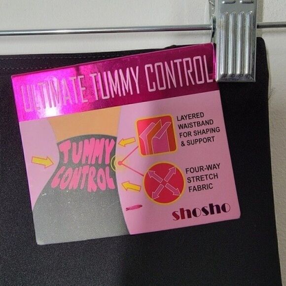 Shosho Black leggings Tummy Control Size Small - Picture 12 of 12